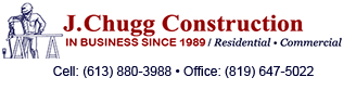 J.Chugg Construction - General Contractors Ottawa